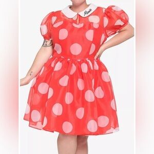 Disney Minnie Mouse Plus Sized Costume size XL new no tags